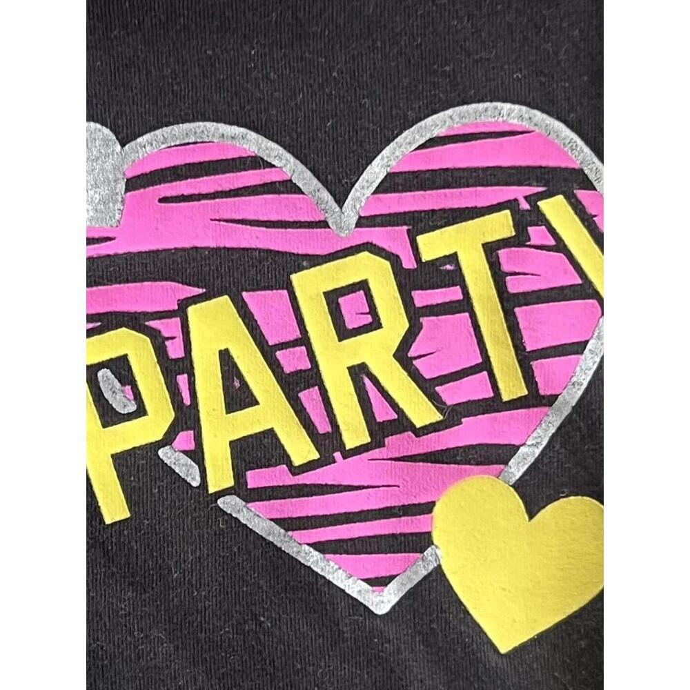 💗 Y2K heart graphic low rise lounge pants Size: Medium - Picture 2 of 8
